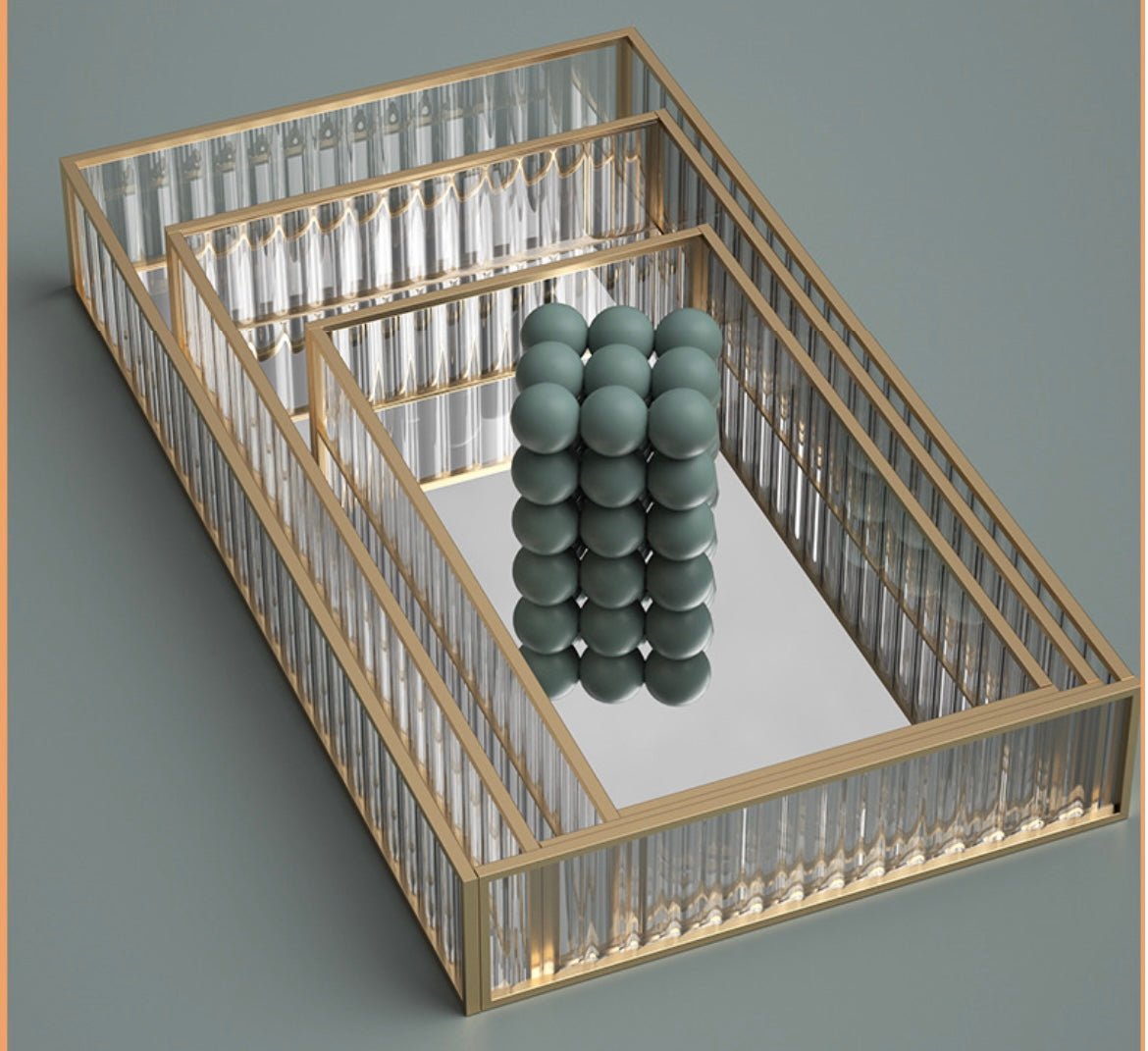 Sophisticated Glass Storage Tray: Elevate Your Space with Minimalist Elegance - Simplidecor