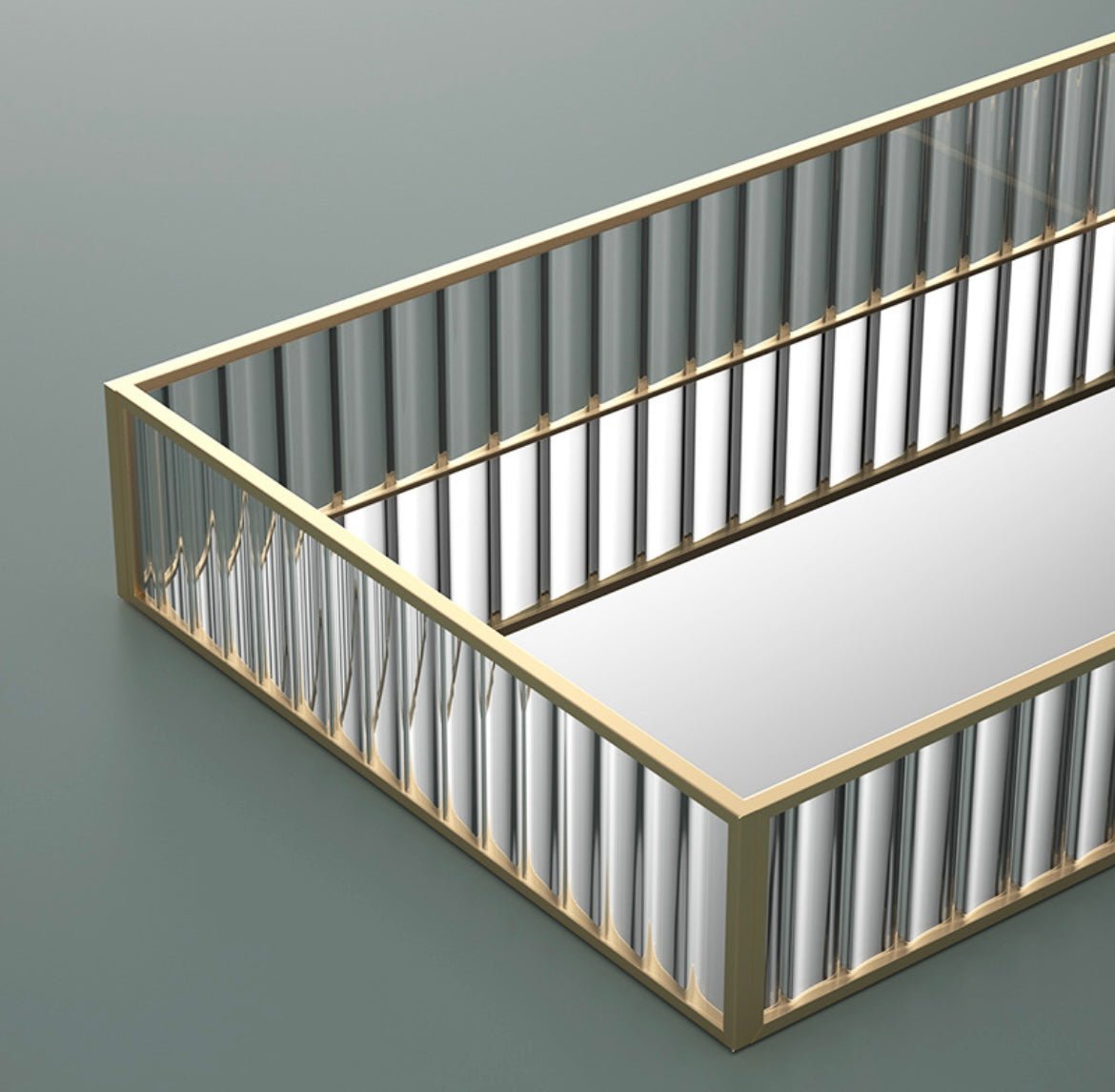 Sophisticated Glass Storage Tray: Elevate Your Space with Minimalist Elegance - Simplidecor