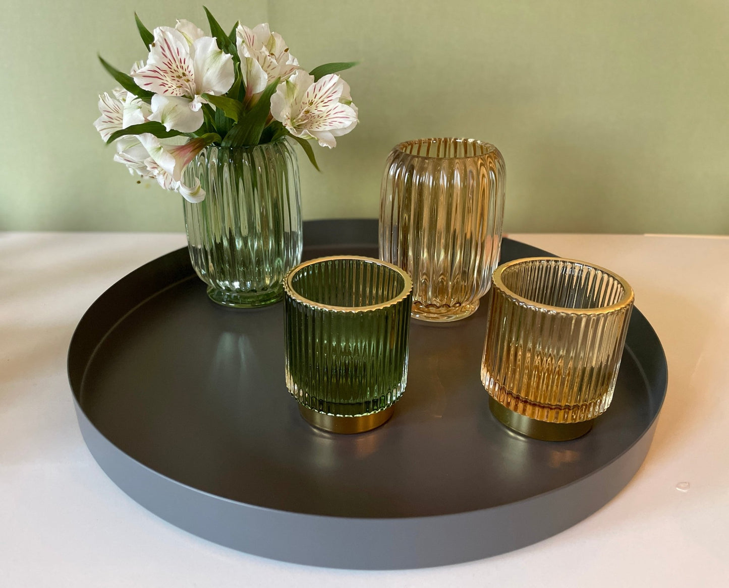 Sophisticated Thick - Walled Glass Storage Jar: Nordic - Inspired Elegance for Cosmetics, Stationery, and Decor - Simplidecor