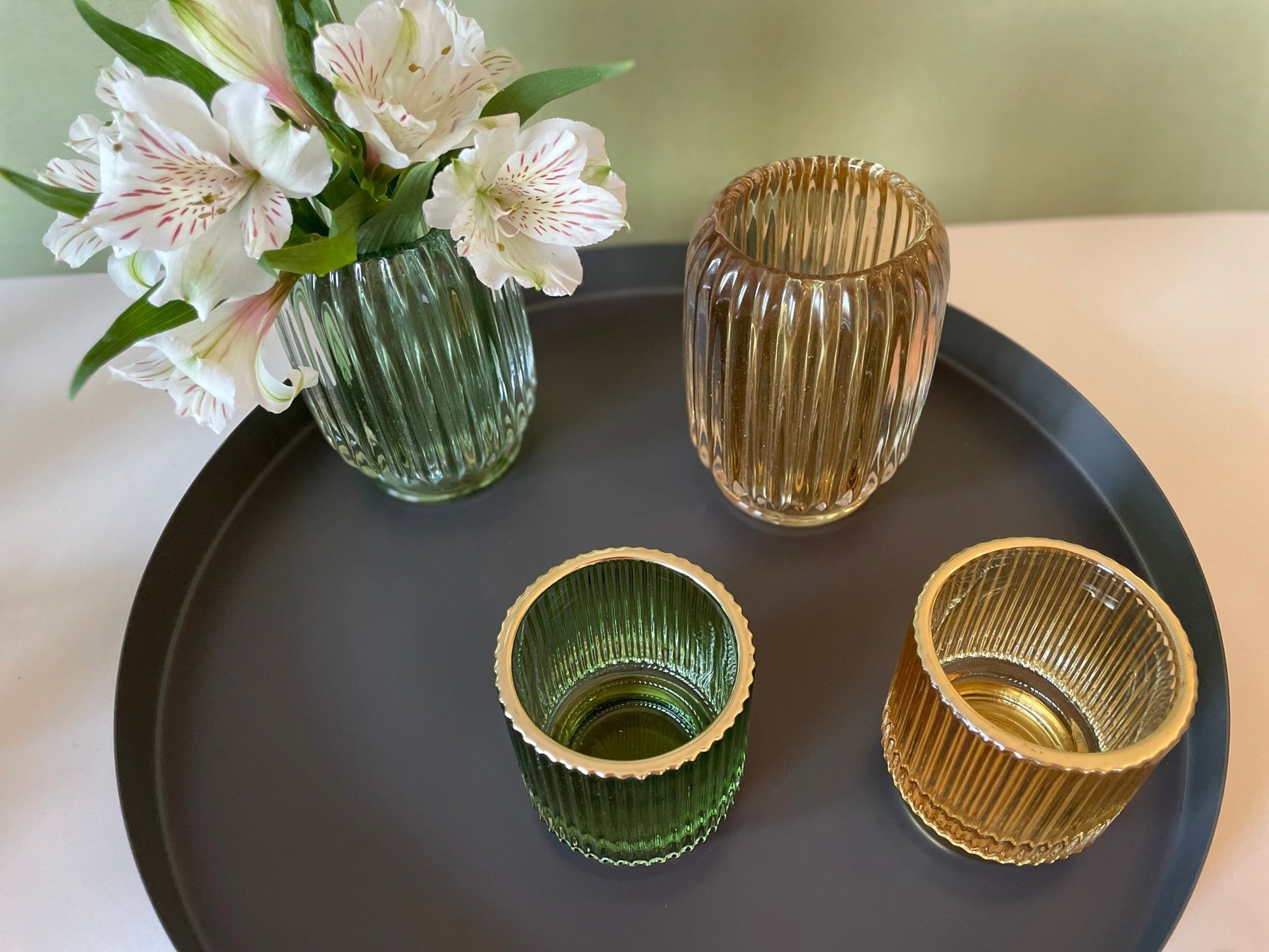 Sophisticated Thick - Walled Glass Storage Jar: Nordic - Inspired Elegance for Cosmetics, Stationery, and Decor - Simplidecor