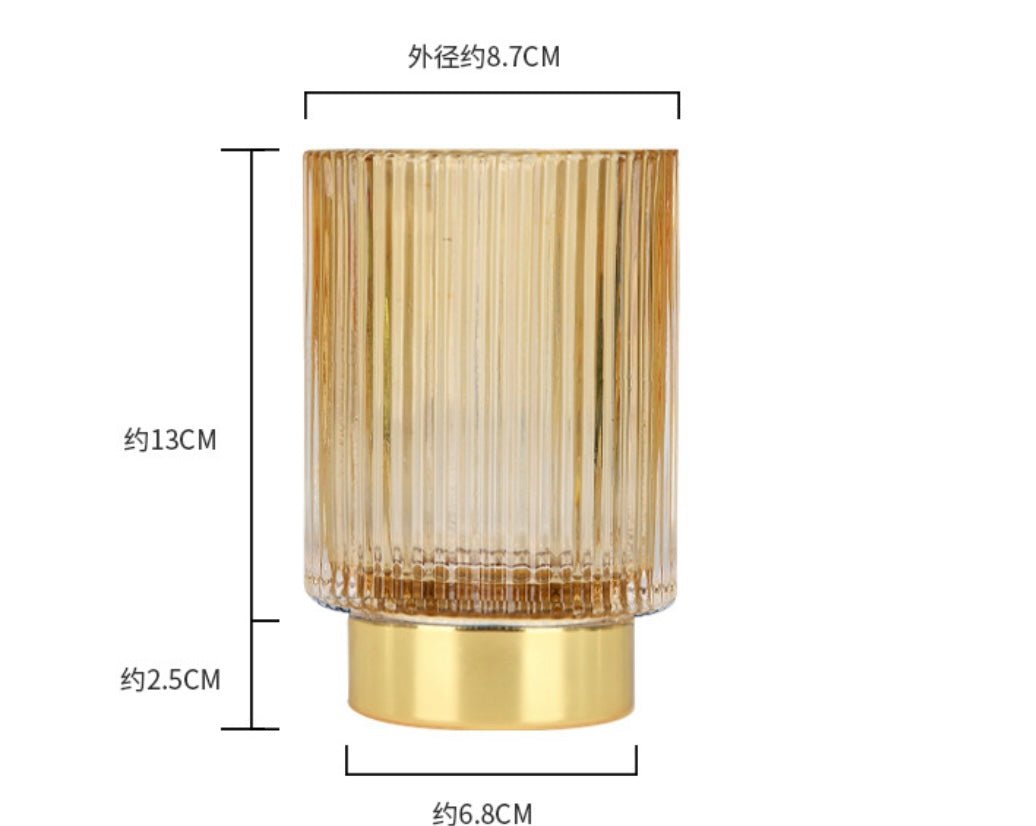 Sophisticated Thick - Walled Glass Storage Jar: Nordic - Inspired Elegance for Cosmetics, Stationery, and Decor - Simplidecor