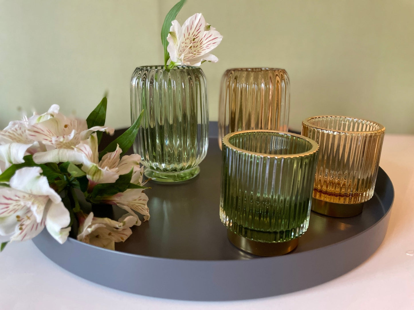 Sophisticated Thick - Walled Glass Storage Jar: Nordic - Inspired Elegance for Cosmetics, Stationery, and Decor - Simplidecor