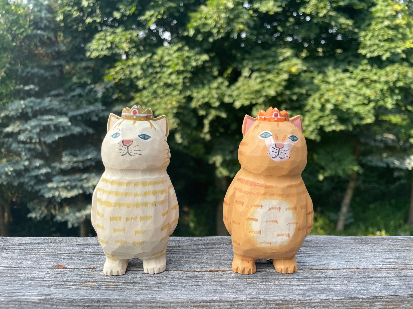 Sustainable Handcrafted Wood Cat – Elevate Home Decor, Perfect for Festive and Birthday Gifts! - Simplidecor