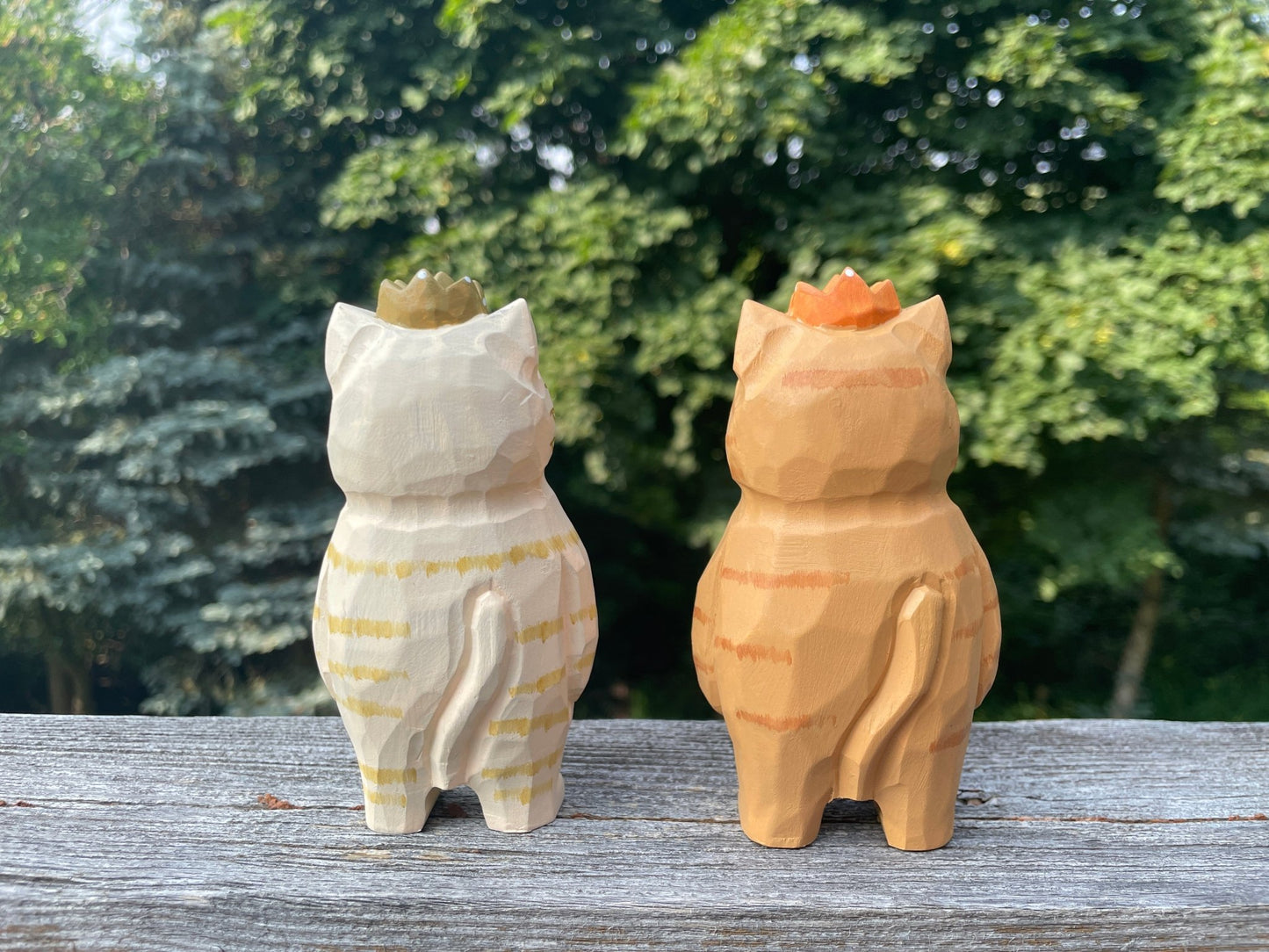 Sustainable Handcrafted Wood Cat – Elevate Home Decor, Perfect for Festive and Birthday Gifts! - Simplidecor