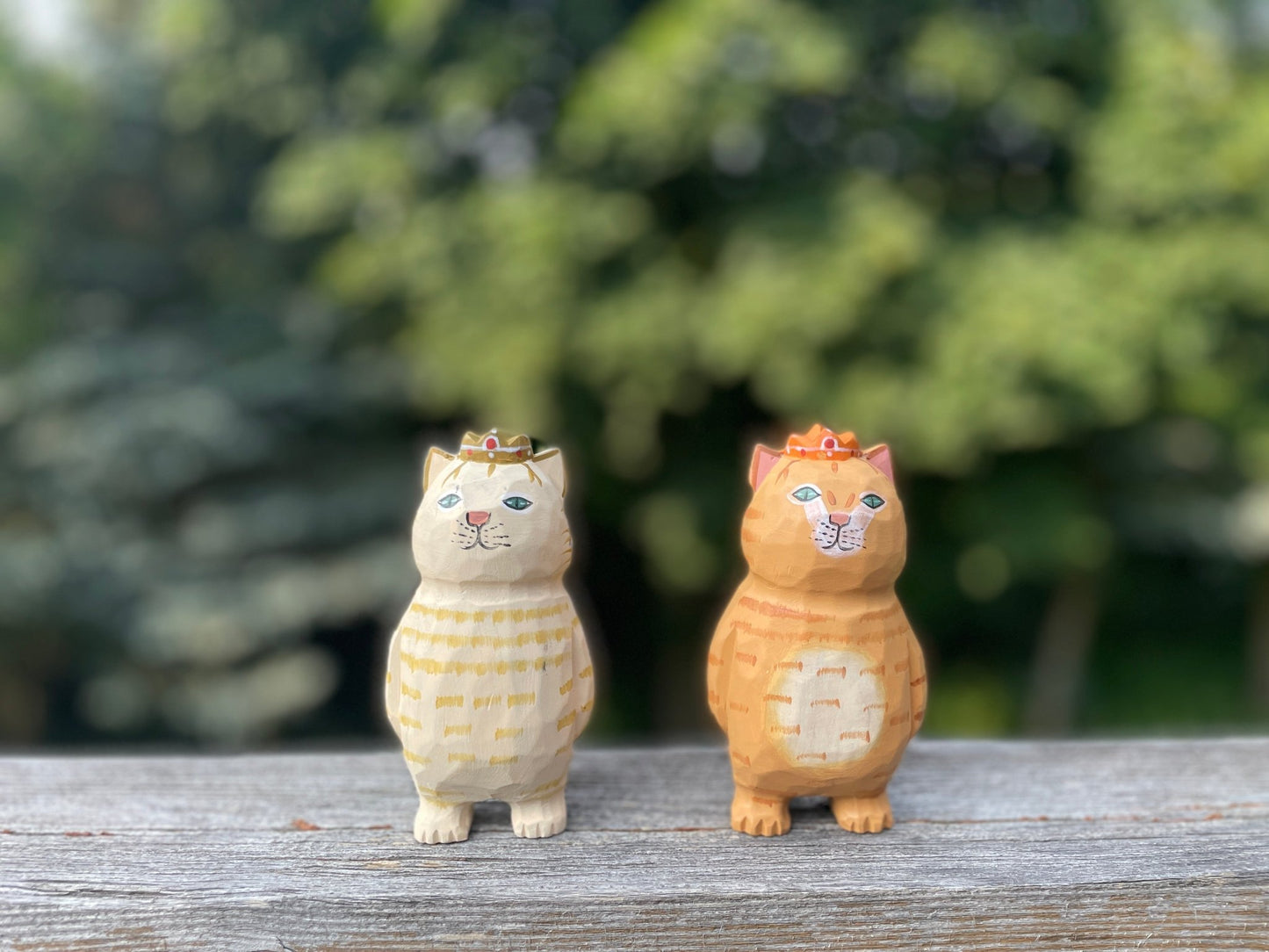 Sustainable Handcrafted Wood Cat – Elevate Home Decor, Perfect for Festive and Birthday Gifts! - Simplidecor