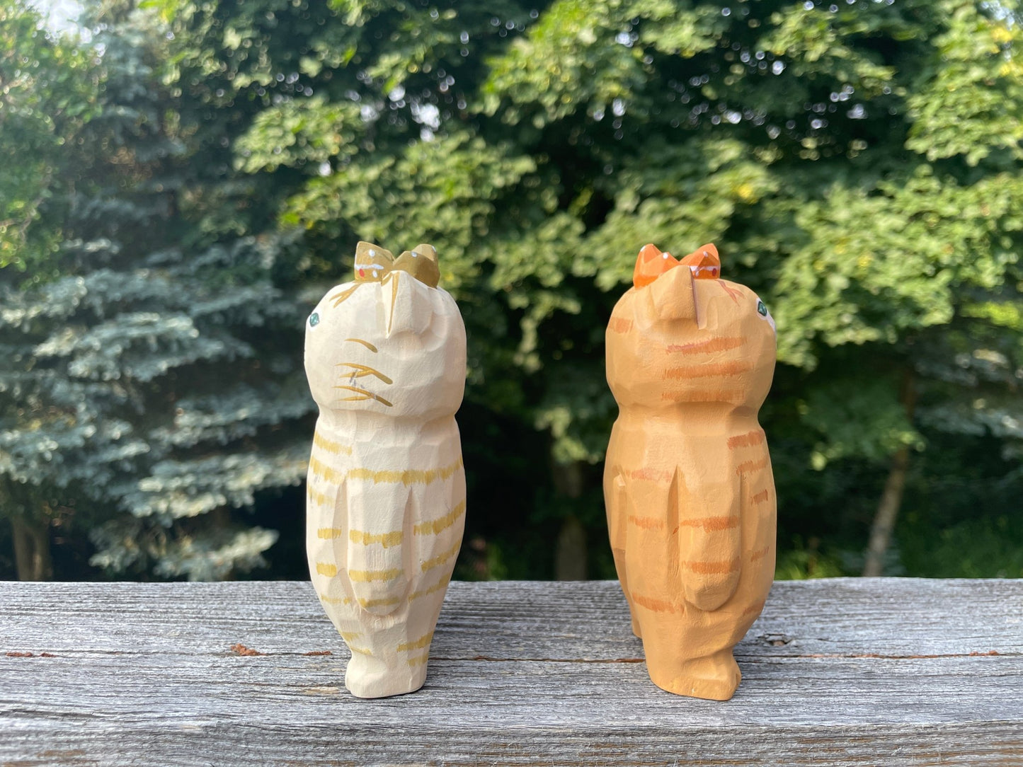 Sustainable Handcrafted Wood Cat – Elevate Home Decor, Perfect for Festive and Birthday Gifts! - Simplidecor