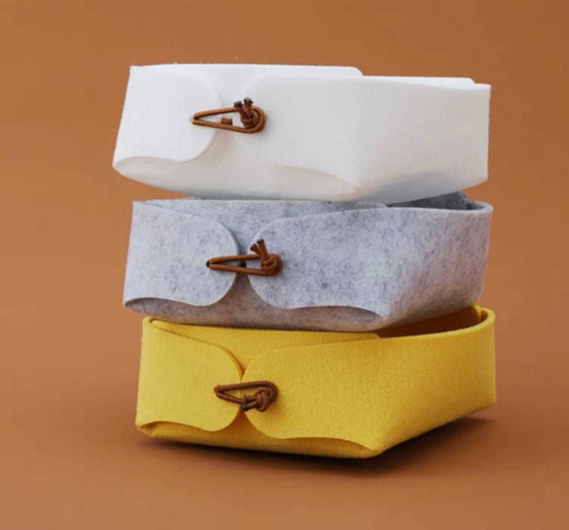 Transform Your Space with Foldable Felt Storage Boxes: A Stylish Solution for Clutter - Free Living! - Simplidecor